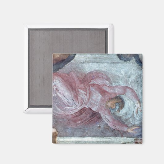 Aimant Chapelle Sixtine Plafond 2 (Recto/Verso)