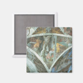 Aimant Chapelle Sixtine Plafond : Haman (Recto/Verso)
