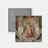 Aimant Chapelle Sixtine Plafond : Prophète Isaïe (Recto/Verso)