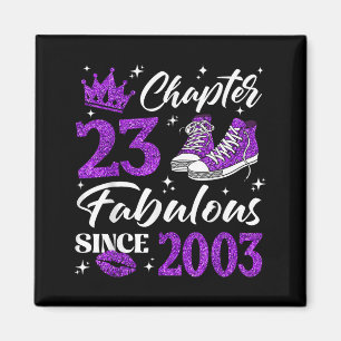 Aimant Chapitre 23 Fabuleux depuis 2003 Femmes 23e annive