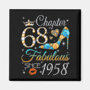 Aimant Chapitre 68 Fabuleux depuis 1958 68e anniversaire