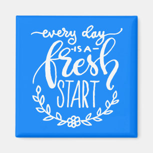 Aimant Chaque Jour Est Un Nouveau Départ