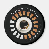 Aimant Chargement de caféine (Devant)