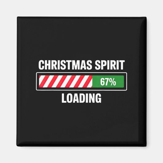 Aimant Chargement de Srit de Noël 67 (Devant)