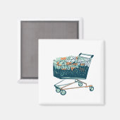 Aimant Chariot à papier toilette (Recto/Verso)