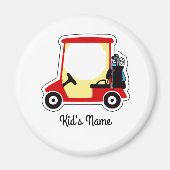 Aimant Chariot de golf (Devant)