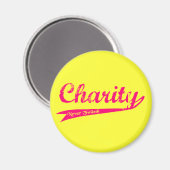 Aimant Charité Jamais Foi LDS Relief Society (Recto/Verso)