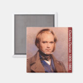Aimant Charles Darwin (Recto/Verso)
