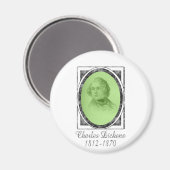 Aimant Charles Dickens (Recto/Verso)