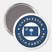 Aimant Charleston Caroline du Sud (Recto/Verso)