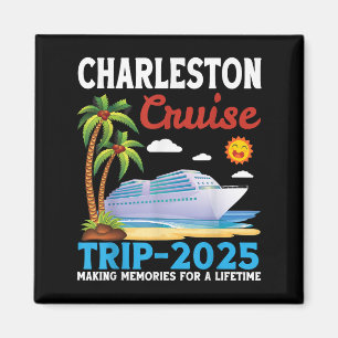 Aimant Charleston Croisière Voyage 2025 Pour Un