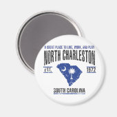 Aimant Charleston du Nord (Recto/Verso)