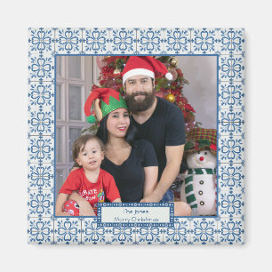 Aimant Charleterie de Noël et pétales de fleurs