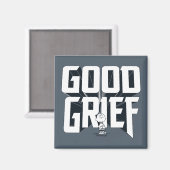 Aimant Charlie Brown "Good Grief" Rock Band Tee Graphic (Recto/Verso)