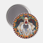 Aimant Charlie Cluckleworth (Recto/Verso)