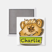 Aimant Charlie D. Dog (Recto/Verso)