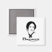 Aimant Charlotte Bronte (Recto/Verso)