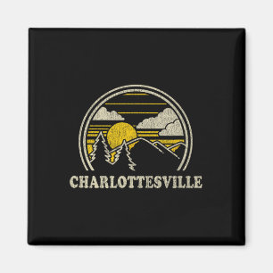 Aimant Charlottesville Virginie Va T Shirt Vintage Randon