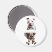 Aimant charmant pour lave-vaisselle Pit Bull Propr (Recto/Verso)