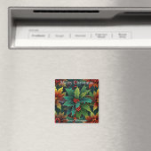 Aimant Charmante frigidaire sur le thème de Noël (In Situ (Lave-vaisselle))