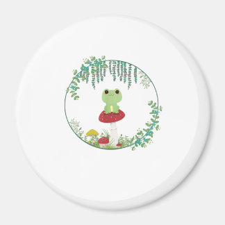 Aimant Charme Cottagecore Kawaii Grenouille Goblincore Mi