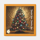 Aimant "Charme festif de Noël" (Devant)