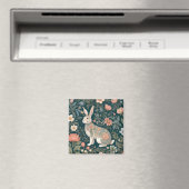 Aimant Charme Rabbit William Morris Inspiré Floral (In Situ (Lave-vaisselle))