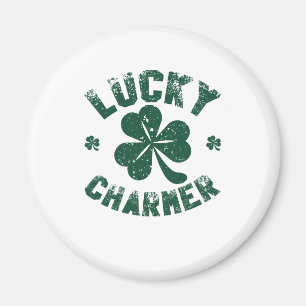 Aimant Charmeur Chanceux Trèfle Drôle de la Saint-Patrick