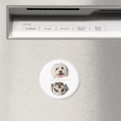 Aimant Charming Maltese Dog Lave-vaisselle Propre/Sale Ai (In Situ (Lave-vaisselle))