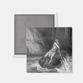 Aimant Charon, le Ferryman de l'Enfer (Recto/Verso)