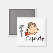 Aimant Charpentier masculin (Recto/Verso)