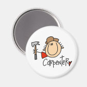 Aimant Charpentier masculin (Recto/Verso)