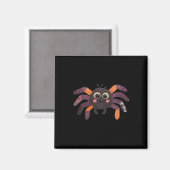 Aimant Charte araignée florale Préppy Patchwork Hallowee (Recto/Verso)