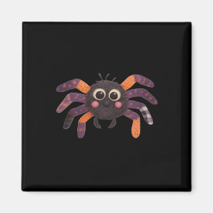 Aimant Charte araignée florale Préppy Patchwork Hallowee