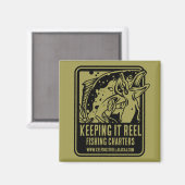 Aimant Chartes De Pêche Et Accessoires Club (Recto/Verso)