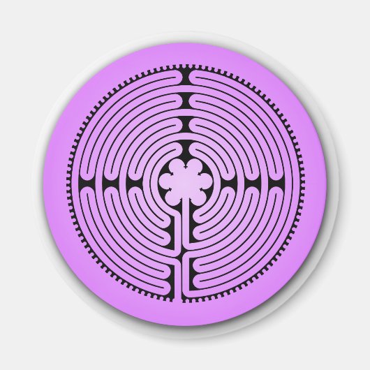 Aimant Chartres Labyrinth (Devant)