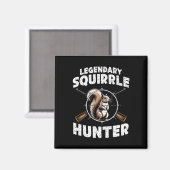 Aimant Chasse À L'Écureuil Pour Garçons Enfants Yo (Recto/Verso)