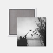 Aimant Chasse au canard (Recto/Verso)