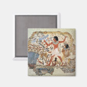 Aimant Chasse au Nebamun dans les marais avec sa femme (Recto/Verso)