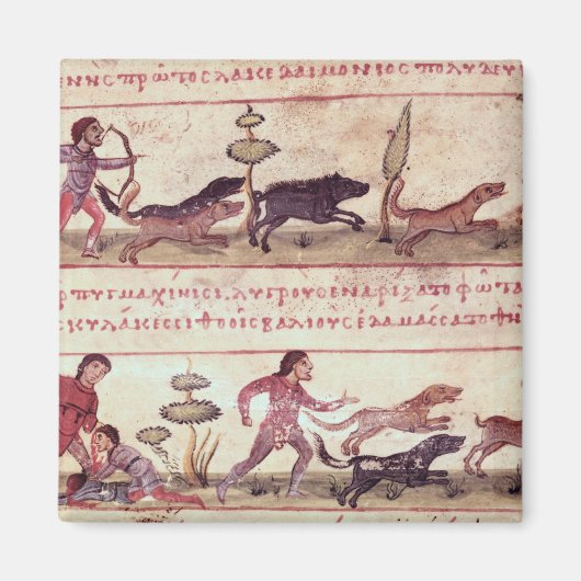 Aimant Chasse aux cerfs (Devant)