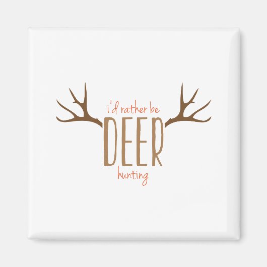 Aimant Chasse aux cerfs (Devant)