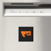 Aimant Chasse aux Elcs du Montana (In Situ (Lave-vaisselle))