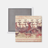 Aimant Chasse avec les moustiquaires (Recto/Verso)