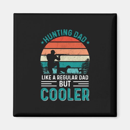 Aimant Chasse papa (Devant)