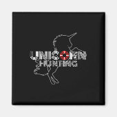 Aimant Chasse Unicorne Swingers (Devant)