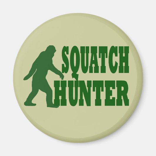 Aimant Chasseur de squatch (Devant)