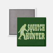 Aimant Chasseur de squatch en camouflage (Recto/Verso)