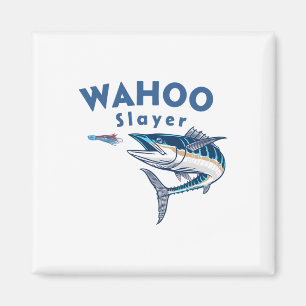 Aimant Chasseur de Wahoo pêche en eau salée Wahoo
