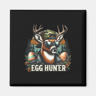 Aimant Chasseur d'oeufs Cerf Buck Vers l'arrière Casquett