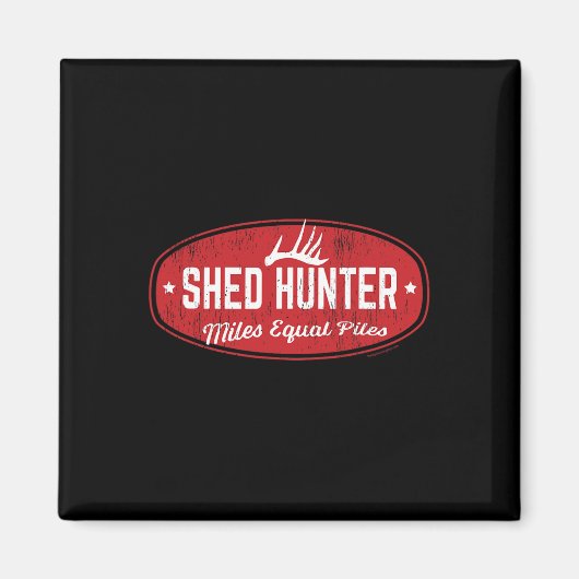 Aimant Chasseur Shed Antler Whitetail (Devant)